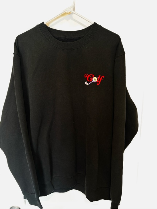lululemon athletica Other - Lululemon Black 'Golf' Graphic Crewneck Sweatshirt